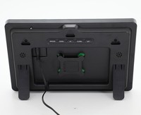 Fabrikneu: 7 Sprachen Funkgesteuerte Automatische Digitale LED-Uhr mit Farbdisplay, Tisch- und Wandwecker