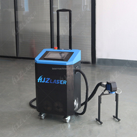 Nouvelle machine de nettoyage laser à fibre métallique 500W en acier inoxydable, entièrement fermée, portable et facile à utiliser, pour le nettoyage de l'aluminium et du papier
