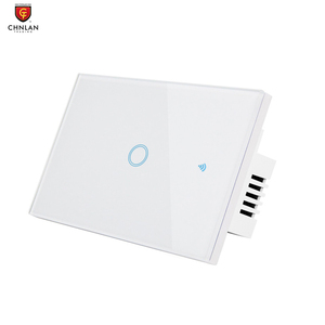 Norme américaine 1/2/3/4 Gang 500w Alexa Google Home Smart <span class=keywords><strong>Switch</strong></span> Tuya Télécommande Verre trempé Tactile Wifi Lumière Smart <span class=keywords><strong>Switch</strong></span> - Product Image 4