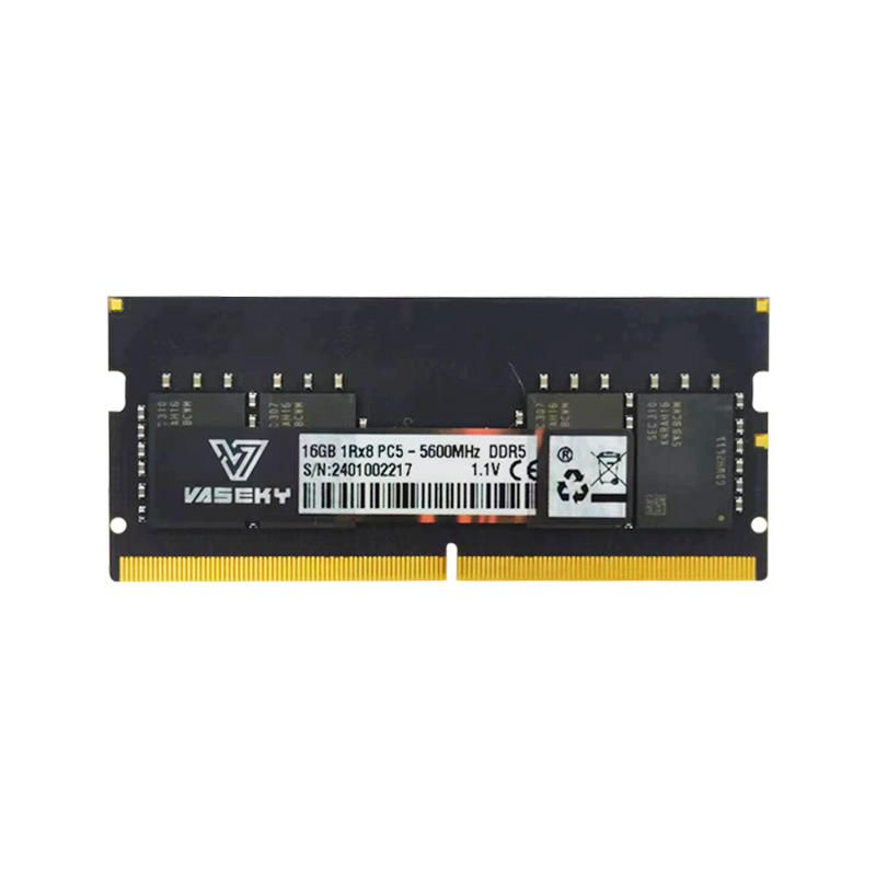Vaseky DDR5 16GB RAM 4800MHz/5200MHz/5600MHz ノートパソコン用メモリ