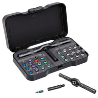 24-in-1 Ratchet Screwdriver Set with S2 Bits, Household Hardware Wrench Tool Combination, High Hardness Small Screw Bits