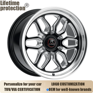 Cerchi in Lega Forgiati WELD Laguna 6 Drag 17-20 Pollici 5x120 5x114.3 per Ford Mustang <span class=keywords><strong>GT</strong></span> <span class=keywords><strong>BMW</strong></span> M4 Chevrolet Camaro SS Dodge Challenger - Product Image 1