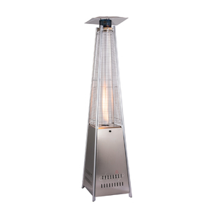 Chauffe-terrasse à gaz en colonne de 45 000 BTU avec soupape de sécurité anti-basculement et arrêt automatique, chauffage extérieur au propane pour restaurants commerciaux - Product Image 5