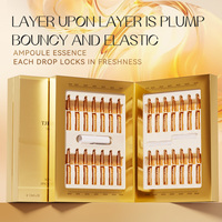 Ampoule liquide de collagène et de niacinamide en gros : hydrate, améliore le relâchement cutané, réduit les ridules, soin du visage
