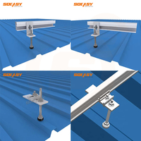 Soeasy Grosir Baut Gantung Surya Baut Ulir Ganda untuk Atap Logam Rel Pemasangan PV Sistem Rak Atap Pabrik OEM