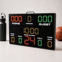 Chronomètre de tir de basket-ball portable avec affichage de l'heure de jeu pour écoles, clubs, gymnases - Vente en gros usine