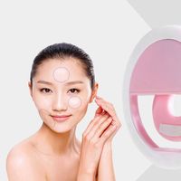 Lumière LED pour selfie de téléphone portable Trois couleurs réglable Contrôle tactile USB Charge Photo Beauty Ring Light pour iphone 17