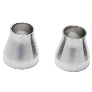 Vệ sinh 3A/SMS tiêu chuẩn SS304/316L Hàn giảm đồng tâm với đầu thẳng cho thực phẩm sữa Pharma chế biến - Product Image 6