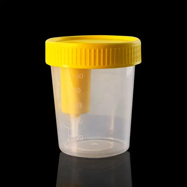 Lab Leverancier Wegwerp Plastic Steriele Vacuüm Urine Sample Collection Cup