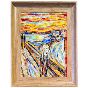 Mosaico Hecho a Mano, <span class=keywords><strong>Serie</strong></span> de Pinturas Mundialmente Famosas, Paquete de Materiales Creativos, Decoración de Pared, Pinturas de Van Gogh y Monet - Product Image 5