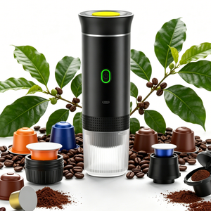 Cafetera Eléctrica Portátil 3 en 1, Nueva 2026, Recargable por USB, Autocalentable, Compatible con Cápsulas NS/DG - Product Image 1