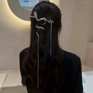 Pasador <span class=keywords><strong>de</strong></span> Pelo con Serpiente <span class=keywords><strong>de</strong></span> <span class=keywords><strong>Slytherin</strong></span> QianJin, Estilo Moderno y Elegante, Accesorios Creativos para el Cabello, Tocado para Fiestas <span class=keywords><strong>de</strong></span> Niñas - Product Image 2