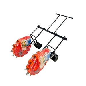 Attrezzatura per coltivazione agricola a spinta manuale a doppia fila con componenti del nucleo del cuscinetto altre attrezzature per macchine agricole - Product Image 1