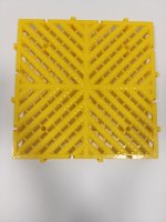 Dalles de sol amovibles en WPC à emboîtement, grilles de drainage antidérapantes, imperméables et résistantes aux chocs pour garage, salle de sport et lavage de véhicules
