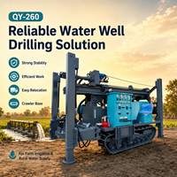 Foreuse de carottage de roche Feiyang, moteur diesel-pneumatique, portable et mobile, pour la construction de puits d'eau rotatifs, 100-325 mm