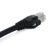 Câble de raccordement Cat6 UTP de haute qualité, 1 m, 500 MHz, en cuivre sans oxygène toronné, gaine LSZH/PVC, certifié ETL, câble lumineux LED