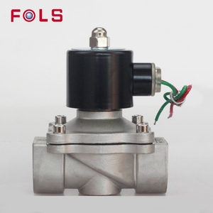Válvula Solenoide de Agua de Acero Inoxidable de 2W con Control de Alta Temperatura 12V 24V 220V para Aire/Gas - Product Image 2