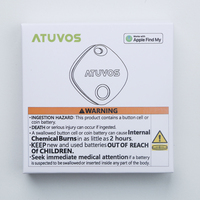 Promotion : Traceur et localisateur GPS intelligent ATVUOS pour l'extérieur et l'intérieur, idéal pour le positionnement et le suivi d'actifs