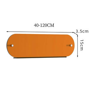 Italien Moderne Combinaison Magazine <span class=keywords><strong>Livre</strong></span> Photo Rack Transparent Single Board Mural Canapé Rack De Rangement Maison Simple - Product Image 6