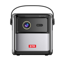 Auto focus extérieur maison lumière du jour TV box 4K laser HD mini projecteur de cinéma portable Smart 3D faisceau DLP 1080P projecteur