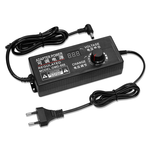 Wholesale 120W DC 9V-24V 5A Display Digital Power Supply 5.5*2.5mm Adjustable Voltage Power Adapter for Household Equipment