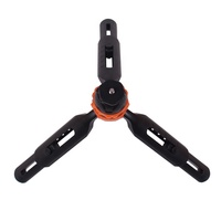 Smartphone Mini Portable Selfie Stick Caméra Vidéo Photo Support de Bureau Trépied Live Stream Lumière LED Support de Microphone
