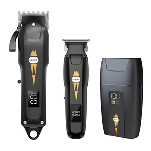 Kit Professionnel de Tondeuse à Cheveux Rechargeable, Tondeuse de Barbier Précision Zéro Écartement, Lame en T, Rasoir à Grille pour Hommes - Product Image 3