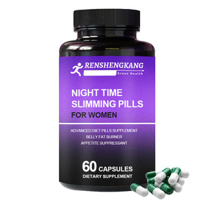 OEM Hot Sell Wholesale <strong>Night</strong> Time Slimming <strong>Pills</strong> for Women Advanced <strong>Diet</strong> <strong>Pills</strong> Supplement Appetite Suppressant Belly Fat Burner - Product Image 2