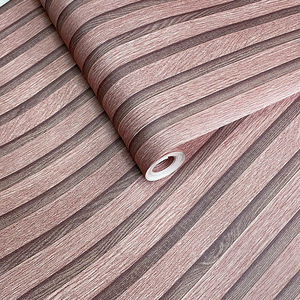 Papier peint rayé simple pour chambre salon bureau TV fond mur maison papier peint - Product Image 5
