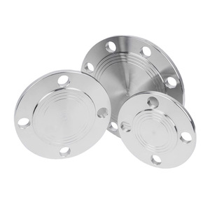 Placa Ciega de Acero Inoxidable con Brida DN100 PN10 16 HG5028 Pulida, Conexión Circular para Soldadura - Product Image 3