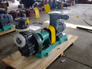 Bomba de proceso químico de acero inoxidable CQB sin fugas completamente sellada, resistente a la corrosión magnética - Product Image 5