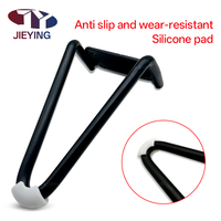 Pieds de canapé triangulaires modernes JIEYING, pieds de meubles en métal, 120 mm, pieds robustes avec coussin antidérapant