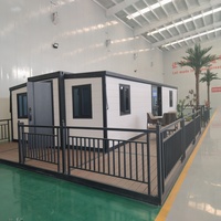 Casa Contenedor Expandible de Acero de 20 y 40 Pies, Prefabricada, Modular, Moderna, para Vivienda, Suministro de China