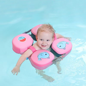 Flotador <span class=keywords><strong>de</strong></span> Natación para Bebés WaterDream, Anillo <span class=keywords><strong>de</strong></span> PVC No Inflable para <span class=keywords><strong>Piscina</strong></span>, Flotador <span class=keywords><strong>de</strong></span> Seguridad para Niños, Portátil, Impermeable, Color Rosa - Product Image 3