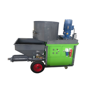 Pulverizador de <span class=keywords><strong>estuco</strong></span>, máquina automática de pulverización de mortero de cemento diésel para hormigón, Control de velocidad para decoración, máquina pulverizadora de mortero China - Product Image 3