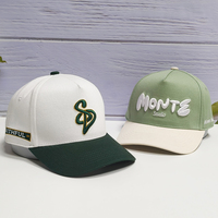 Gorro de Béisbol Personalizado de Moda con Bordado 3D, Ligero, de Sarga, de Perfil Bajo, con Logotipo Personalizado Barato