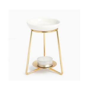 Wrought Iron Black & Copper Finished <b>Oil</b> <b>Burner</b> Candle Jars Home Decor Aroma Diffuser Wedding Gifts for Guests - Product Image 3