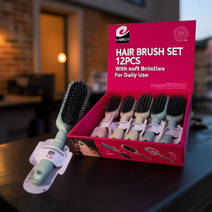 Set di spazzole per capelli MNJ da 12 pezzi con setole morbide per l'uso quotidiano - Product Image 2