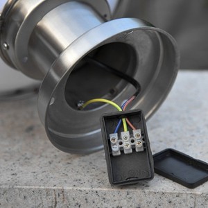 Lampada a Sfera in Acciaio Inox Stile Europeo IP55 per Giardino, Recinzione, Cancello, <span class=keywords><strong>Porta</strong></span>, Uso Esterno - Product Image 4