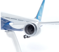 Modèle Boeing Unified 777-9 avec ailerons pliables à l'échelle 1:200
