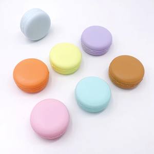 กระปุกพลาสติกมาการองสีสันน่ารัก ขนาด 5 กรัม 10 กรัม สำหรับครีมทาตา ลิปบาล์ม - Product Image 2