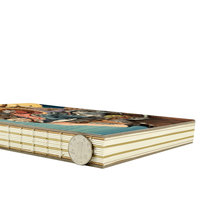 Carnet à couverture rigide sans dos de haute qualité avec impression et personnalisation du dos nu pour journal intime