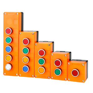 Bx1-5 <b>Push</b> <b>Button</b> <b>Switch</b> Control Box 1No Screw Terminal Ip40 With Led Indicator Light Industrial Use - Product Image 2