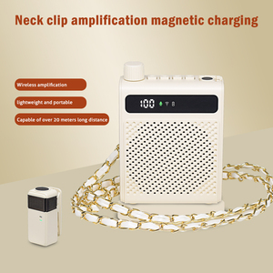 Microfoni a clip e amplificatori wireless anti-Feedback da 10W in plastica per <span class=keywords><strong>insegnanti</strong></span>, guide turistiche e istruttori all'aperto - Product Image 6