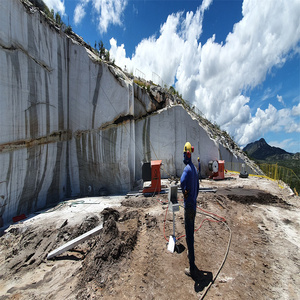 Machine à scier à câble diamanté pour l'extraction de pierres à grande échelle, entièrement automatique, pour une coupe efficace des matériaux abandonnés dans les mines - Product Image 5