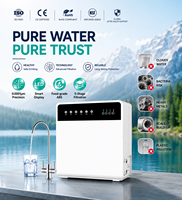 Purificateur d'eau par osmose inverse mural, filtration en 5/6/7 étapes, alcalin et minéral, machine de filtration d'eau pour la maison
