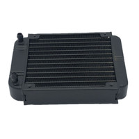 Radiateur de refroidissement par eau de carte graphique de CPU d'ordinateur d'OEM ODM personnalisé radiateur en aluminium usiné CNC de refroidisseur d'eau de 80/90/120/240/360