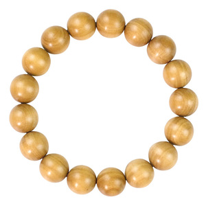 Bracelet en bois de santal ancien 12 mm, simple brin, unisexe, parfum naturel, cadeau pour les aînés, les dirigeants, la fête des pères - Product Image 5
