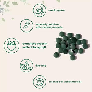 Tabletas de <span class=keywords><strong>Chlorella</strong></span> 500mg, Suplementos OEM en Oferta, Tabletas de Espirulina y Clorofila - Product Image 2