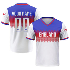 Maillot <span class=keywords><strong>de</strong></span> football personnalisé 2026 – T-<span class=keywords><strong>shirt</strong></span> uniforme national imprimé à manches courtes – Cadeaux pour supporters – Tailles S-4XL – Argentine, Brésil, Espagne, <span class=keywords><strong>France</strong></span> - Product Image 4